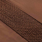 Σετ Παπλωματοθήκη 3τμχ Hauz Vegan Silk 260X250 Cinnamon